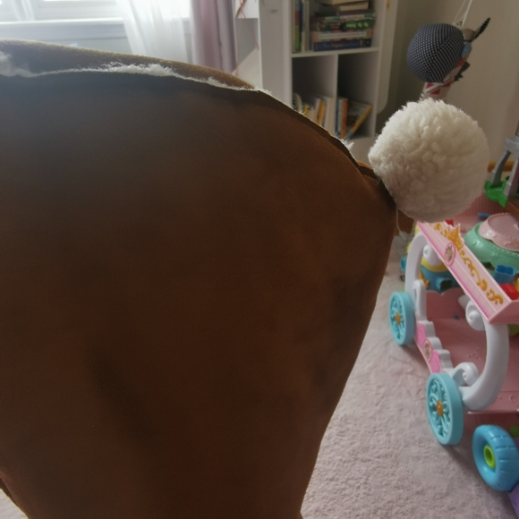 2/40 Zara Caramel Faux Shearling Coat - Picture 7 of 14